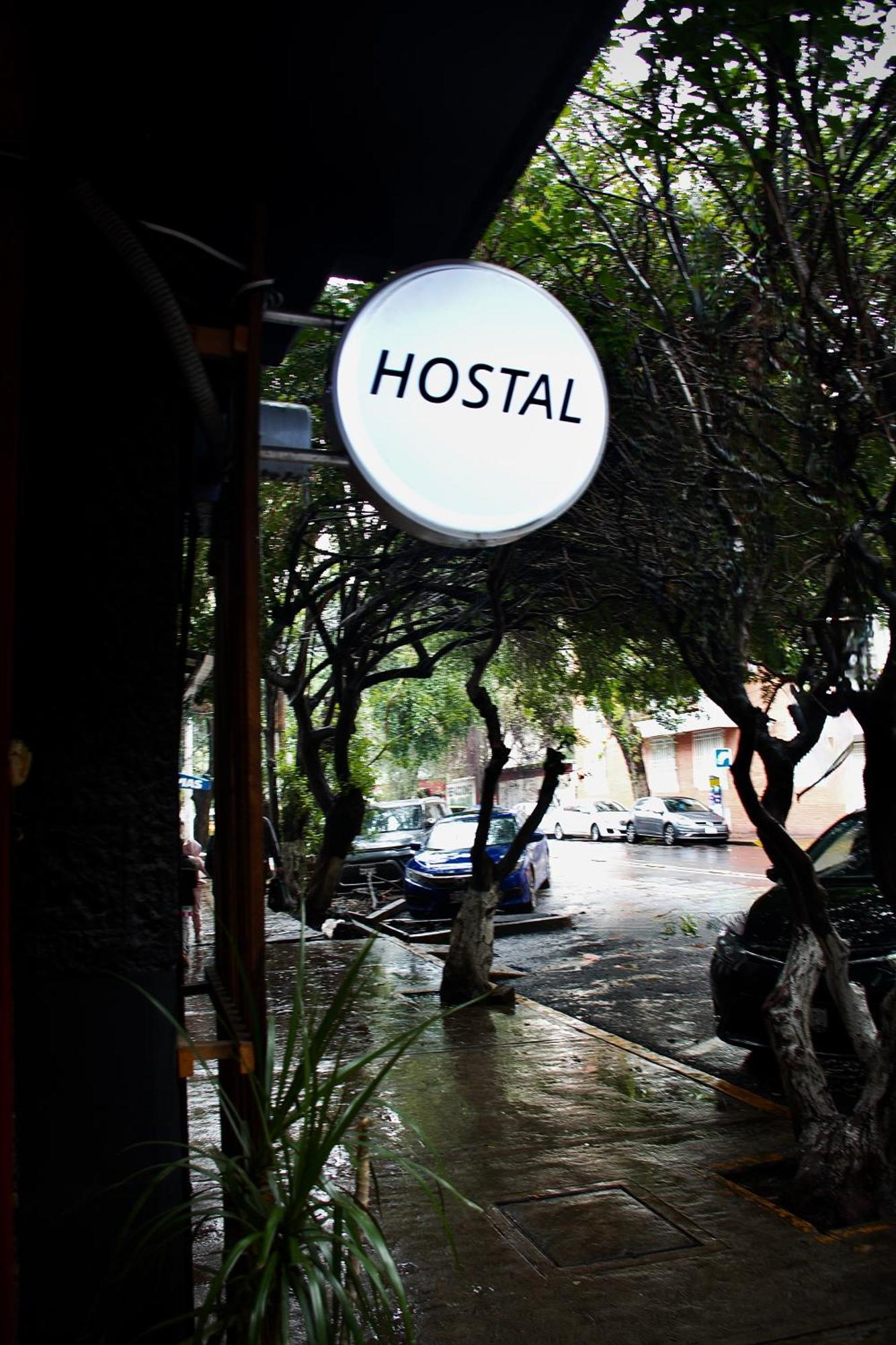 Frontera 49 Roma Norte Hostal Мехико Экстерьер фото